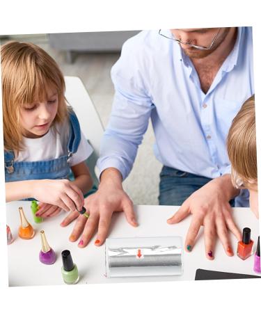 Mikinona 3rolls Nail Manicure Remover Soak off Wraps Nail Dip Remover Nail Removal Rads Flakes Accessories for Nail Tools Nail Cleaning Tool Nail Tin Nail Polish - Buy Online on GoSupps.com