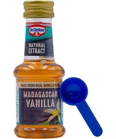 UpLabel Creations bundle of Dr Oetker Madagascan Vanilla Extract Baking 35ml (2-Pack) + UpLabel Creations 1ml Measuring Spoon - Buy Online on GoSupps.com