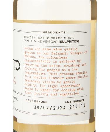Belazu White Balsamic Condiment Bottle 250 ml (Pack of 2) - Buy Online on GoSupps.com