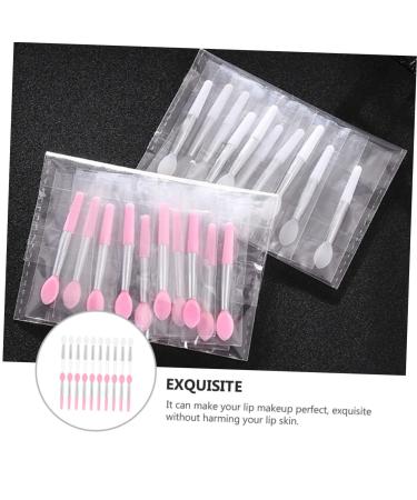 NOLITOY 20pcs Silicone Lip Brush Set | Soft Makeup Applicators for Lips & Face | Ideal for Lip Gloss Lipstick & Lip Mask | High-Quality Beauty Brushes for Flawless Application - Buy Online on GoSupps.com