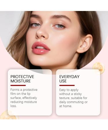  HNYXEQJL Moisturizing lip gloss for fuller lips hydrating serum for plump lipstick nourishing and nourishing lipstick reduces fine lines daily lip care (6 - Buy Online on GoSupps.com