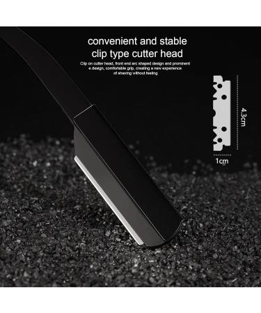 Old Fashioned Stainless Steel Manual Razor Holder - Men's Straight Edge Barber Razor Stand - Buy Online on GoSupps.com