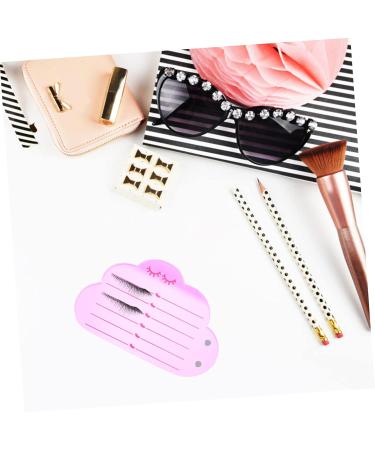 Buy POPETPOP Grafting Eyelash Board - 2pcs Lash Extensions Supplies | Acrylic & Ceramic Lash Storage Tool for Professional Use - Buy Online on GoSupps.com