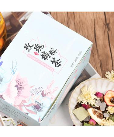 Rose Lemon Tea Herbal Tea Rose Lemon Tea Health Preserving Herbal Tea Boxed Lemon Herbal Tea Bags 100g 10 Count - Buy Online on GoSupps.com