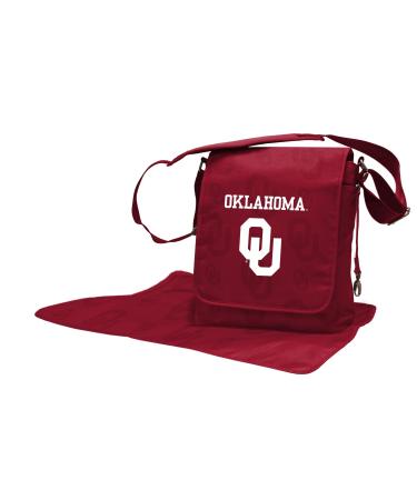 Lil Fan Diaper Messenger Bag, NCAA College Oklahoma Sooners