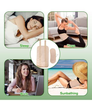 Reusable Organic Castor Oil Pack for Waist & Thyroid | Detox & Comfort Sleep | Adjustable Khaki Design - Buy Online on GoSupps.com