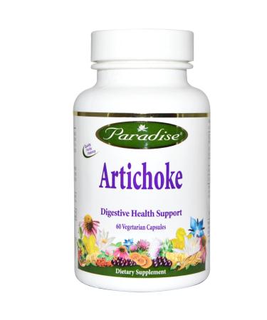 Paradise Herbs Artichoke 60 Vegetarian Capsules