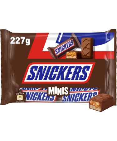  Snickers Snickers Chocolatines with delicious peanut cream sweet caramel and peanut pieces coated in milk chocolate in mini size (227g) - Buy Online on GoSupps.com