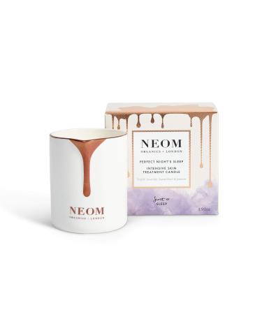 NEOM - Intensive Skin Treatment Candle | 4.93 Fl Oz (140gr) | Lavender Chamomile & Patchouli | Massage Oil Candle for Sleep | 100% Natural Fragrances | Nourish & Soften | Signature Sleepy Scent