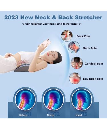 Refresh Neck and Back Cracker - 2023 Adjustable Backboard for Pain Relief Herniated Disc Sciatica & Scoliosis - Purple Violet - Buy Online on GoSupps.com