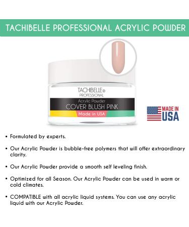 Tachibelle Professional Acrylic Nail System Cover Blush Pink 2oz - Made in USA for Professional Salons - Buy Online on GoSupps.com