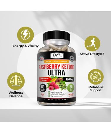 Kaya Naturals Keto Diet Raspberry Ketone - Weight Loss Supplement Appetite Control Boost Metabolism - 60 Count 60 Count (Pack of 1) - Buy Online on GoSupps.com