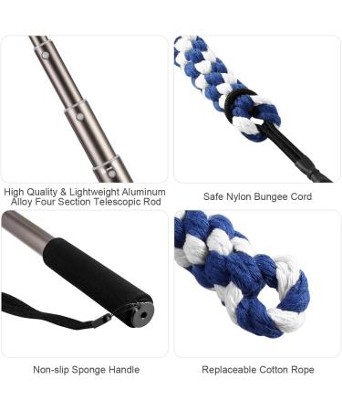 Buy PopetPop Interactive Dog Toys - Outdoor Training Fishing Pole Teaser for Large Dogs - Buy Online on GoSupps.com