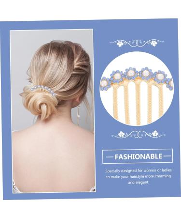 FRCOLOR bridal hair accessories girls hair accessories hair comb girl headpieces for wedding rhinestone hair pin rhinestone headpieces for women rhinestones alloy pearl women's - Buy Online on GoSupps.com