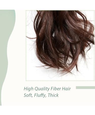 Shop Sego 45cm Ponytail Hair Extension - Wavy Medium Brown Clip-In Braid & Voluminous Claw - 140g Synthetic Hair - Buy Online on GoSupps.com