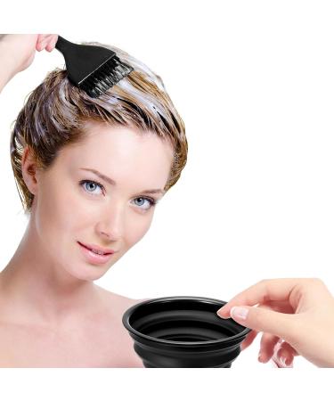 Zuimei 20 Pcs Hair Dye Tools Kit - Hair Colouring Beauty Salon DIY Set with Bowl, Brush, Gloves & Clips - Buy Online on GoSupps.com