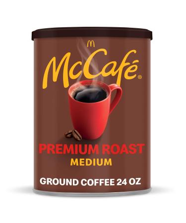 McCaf Premium Medium Roast Ground Coffee (24 oz Canister)