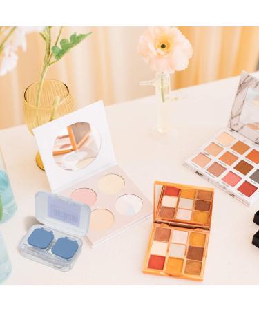 Exceart Mini Lens Container - Automatic Lens Cleaning System & Travel Case with Tweezers (Blue) | Optimize Your Lens Care - Buy Online on GoSupps.com