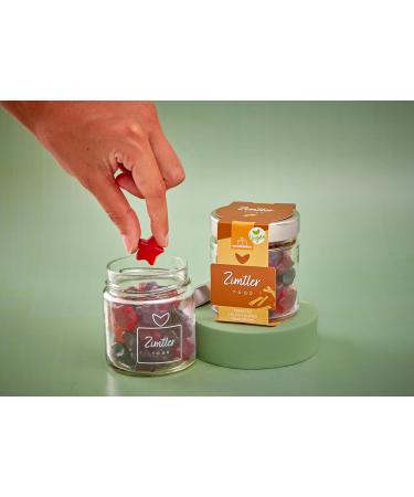 naschlabor Christmas Fruit Erasers Alcohol Free Premium Quality 120g Set of 8 Zimtler To Go Vegan Christmas Gift Large Packaging - Buy Online on GoSupps.com