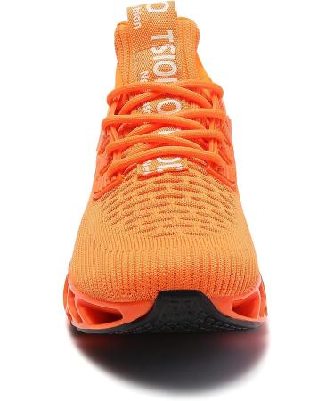 TSIODFO Kids Running Tennis Shoes - Sporty Athletic Sneakers for Boys and Girls, Size 4 Big Kid, Orange - Buy Online on GoSupps.com