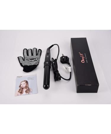 CkeyiN 32mm Hair Curling Wand - Professional Ceramic Barrel Curling Iron - Buy Online on GoSupps.com