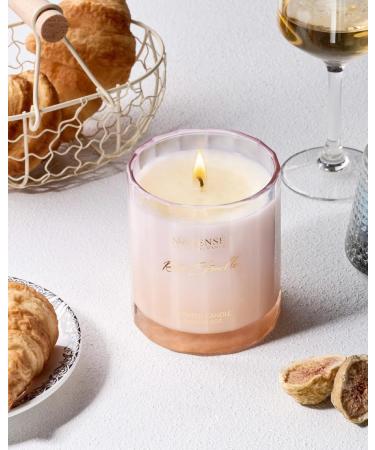 Buy M&SENSE Rose Scented Candles - Natural Soy Wax Luxury 60 Hour Burn Candle for Home Perfect Valentine's Day Gift for Women - Relaxation & Aromatherapy - Buy Online on GoSupps.com
