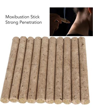 ANGGREK Moxibustion Roll - 10pcs Acupuncture Sticks for Muscle Relaxation | Hand Ground Quality - Buy Online on GoSupps.com