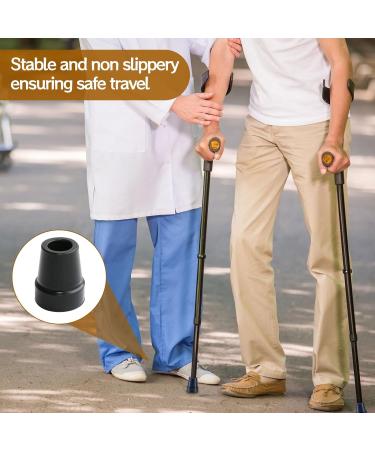 Walking Stick Rubber Ends 2 Pcs Ferrules for Walking Sticks Walking Stick Rubber Tips for Crutch etc - Buy Online on GoSupps.com