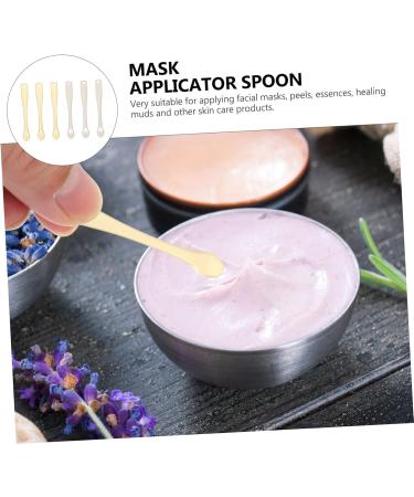  Beatifufu Set of 6 Rose-Shaped Cream Spoons for Face Masks - Buy Online on GoSupps.com