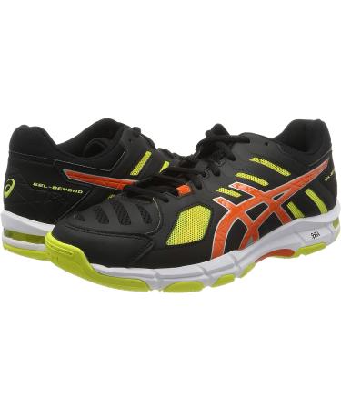 ASICS Men's Gel Beyond 5 Volleyball Shoes 9 - Black/Koi | Lightweight & Durable - Buy Online on GoSupps.com