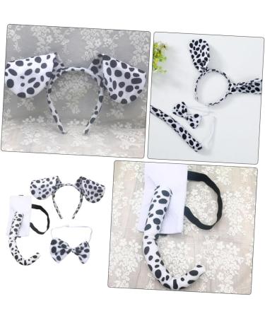 Beavorty 1 Set Set Dog Ears Headwear Dog Costume Dog Element Headband Animal Headband Costume Photo Props Party Headband Dog Ears Headband Decorative Bow Tie Headband Animal Costume 35.00X12.00X2.00CM As Shown - Buy Online on GoSupps.com