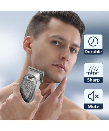 RESUXI Hair Clippers for Men Haircut Clippers for Hair Cutting Kit Beard Trimmer for Men Professional Barber Clippers Set with Zero Gapped T-Blade Trimmer Cordless USB Rechargeable LCD Display - Buy Online on GoSupps.com