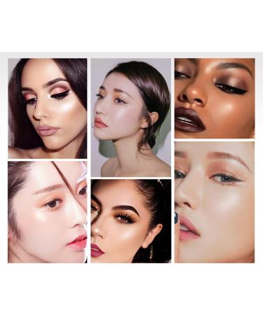 Welhammsae 8 Colors Blush Contour Highlighter Palette with Brush Blush and Bronzer Powder Palette Makeup Palette & Brush Professional Facial Beauty Makeup for Women Girls Palettebrushset-151 - Buy Online on GoSupps.com