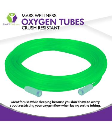 Mars Wellness Premium Green Crush Resistant Oxygen Tubing 50ft (Pack of 5) - Buy Online on GoSupps.com