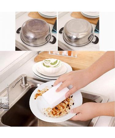 Lizusidtsy 10 Pieces of Cleaning Sponge Eraser Multifunctional Advanced Nano Wiper Foam Cleaning Pad Household Cleaning Pad - Buy Online on GoSupps.com