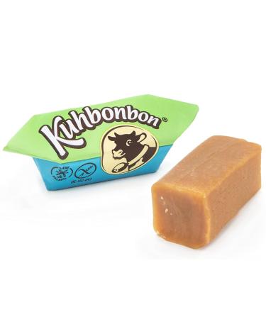 Buy Cowbonbon Vegan Salted Caramel - Soft Milk-Free Caramel Bonbons | Plant-Based Toffee Candies | Lactose & Gluten-Free Treats - 165g - Buy Online on GoSupps.com