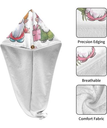 Shop Dwarfs Gifts Hair Towel 2 Pack - Super Absorbent Quick Dry Hair Turbans for Women & Girls - Buy Online on GoSupps.com