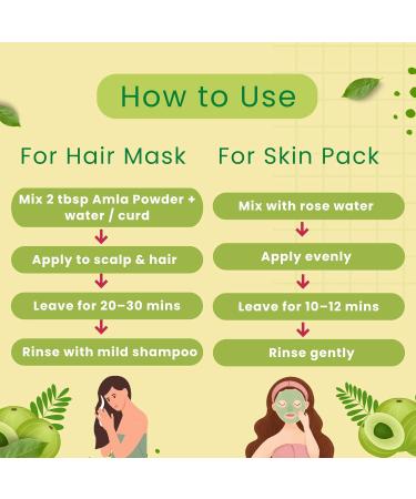 Amla Powder for Hair Growth & Skin Care | 100% Pure & Natural | Unpolished Herbal Powder (3.5 Ounces) 3.5 Ounce (Pack of 1) - Buy Online on GoSupps.com