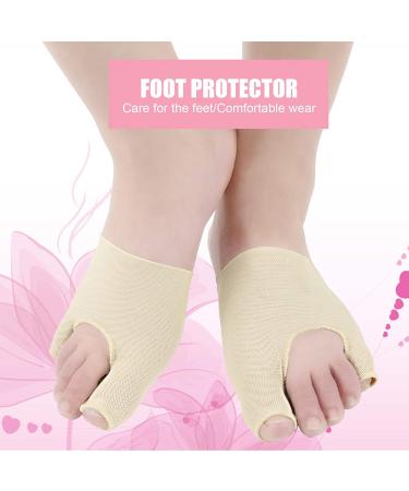 2 Pairs Toe Separator & Hallux Valgus Corrector - Bunion Relief Sleeve & Toe Overlapping Bandage | Foot Care Solutions - Buy Online on GoSupps.com