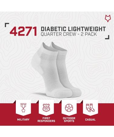 Fox River Non-Binding Moisture-Wicking Socks - Unisex - White - Promotes Circulation - Buy Online on GoSupps.com