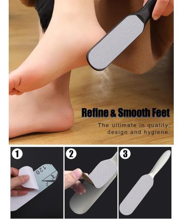 Kalolary 50PCs Footfish Replacement Pads - Double-Sided Pedicure Parts - Black Pack for Grooming & Care - Buy Online on GoSupps.com