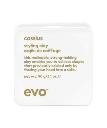 EVO Cassius Styling Clay - Adds Texture with Long Lasting Style 3.1 Ounce (Pack of 1)