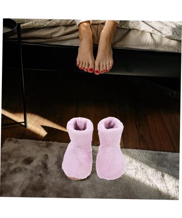 Buy Housoutil Electric Warm Shoes - Plush Winter Foot Warmers 27x9cm Men's Heated Slippers Perfect for Cold Weather - Buy Online on GoSupps.com