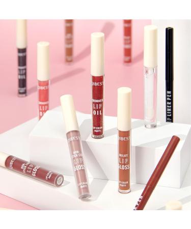  SONGVISON The Lip Color Party Kit is a complete set of beauty cosmetics including lip gloss and lip pencil for long-lasting waterproof wear and features matte finishes. - Buy Online on GoSupps.com