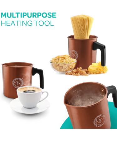 Hearts & Crafts 32oz Aluminum Pouring Pot for 2lb Wax - Copper Color | Perfect for Candle Making, Arts & Crafts - Buy Online on GoSupps.com