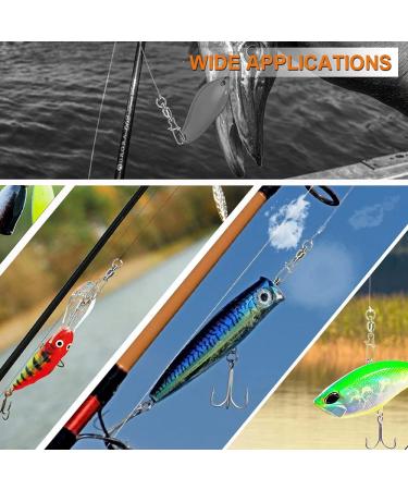 Atibin High Strength Fishing Swivels Tackle Stainless Connector - Size 0+0 (27lb) 25 pcs - Buy Online on GoSupps.com