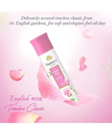 Yardley London English Rose Refreshing Body Spray - Buy Online on GoSupps.com