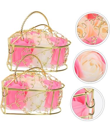 Ipetboom 8 Boxes Soap Spa for Cosmetology Kit Preserved Bath Soaps Pink Decor Essential Oil Soap Pink Suit Fancy Soap Roses Soap Wedding 's - Buy Online on GoSupps.com
