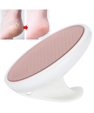 Buy Glass Foot File Callus Remover - Stainless Steel Nano Crystal Pedicure Tool for Smooth Heels | On-the-Go Foot Care White  - Buy Online on GoSupps.com