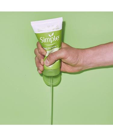 Simple Kind to Skin Face Wash Cleanser - Moisturizing & Hydrating 5 oz | Ideal for All Skin Types - Buy Online on GoSupps.com
